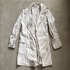 Women's Cream Trench Coat